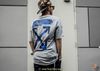 Off-White ™ 'Acrylic Arrows' Slim T-Shirt Grey Blue