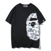 BAPE® GLOW IN THE DARK SPACE CAMO BIG APE HEAD TEE