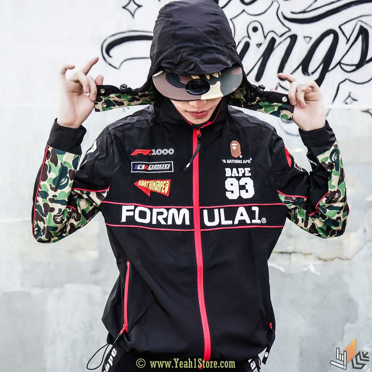 BAPE x F1 1000 ABC CAMO RACING JACKET BLACK – Bape Việt Nam - Yeah1Store -  Yeah1Shop - Bape Shop - Sneaker - OG