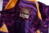 BAPE x MITCHELL x NESS LAKERS WARM UP JACKET PURPLE