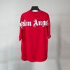 PALM ANGELS LOGO COLLAR BACK T-SHIRT