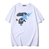 BAPE® SPACE CAMO APE FACE ON BAPESTA TEE