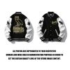 BAPE® x OVO Varsity Jacket Black (HẾT HÀNG)