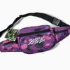 BAPE® COLOR CAMO WAIST BAG RED/PURPLE