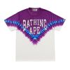 BAPE® CURVED LOGO TIE DYE TEE