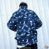 A BATHING APE® GRADATION CAMO MILITARY SHIRT JACKET MENS