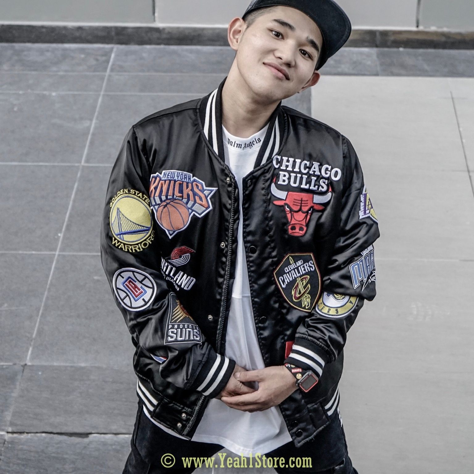 SUPREME x NIKE x NBA JACKET BLACK (HẾT HÀNG)