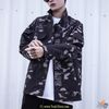 A BATHING APE® GRADATION CAMO MILITARY SHIRT JACKET MENS