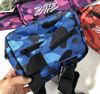 BAPE® COLOR CAMO WAIST BAG RED/PURPLE