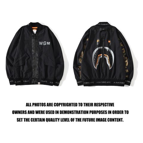  A BATHING APE® SHARK WGM BOMBER JACKET 