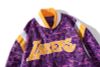 BAPE x MITCHELL x NESS LAKERS WARM UP JACKET PURPLE