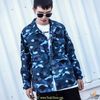 A BATHING APE® GRADATION CAMO MILITARY SHIRT JACKET MENS