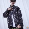 A BATHING APE® GRADATION CAMO MILITARY SHIRT JACKET MENS