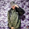 AAPE® APUNVS JACKET- BLACK/GREEN