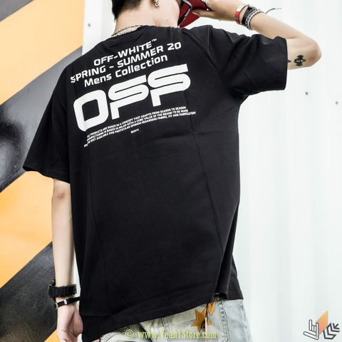  OFF WHITE WAVY LINE LOGO S/S OVER T-SHIRT (HẾT HÀNG) 