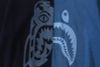 BAPE® INDIGO TIGER SHARK T-SHIRT