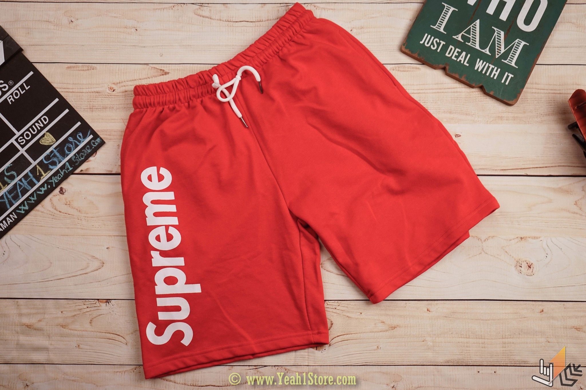 Quần Đùi Supreme Red Short(HẾT HÀNG)