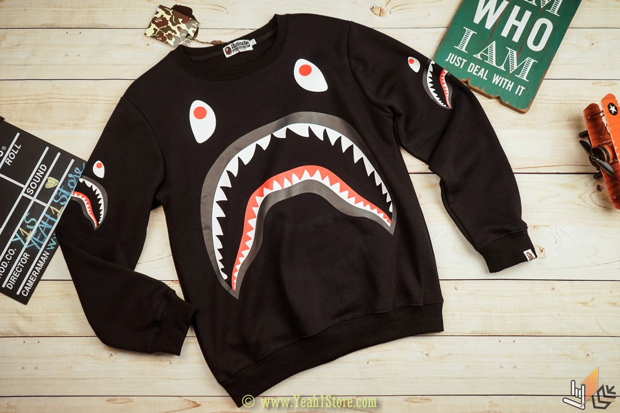 Áo Sweater Bape Shark