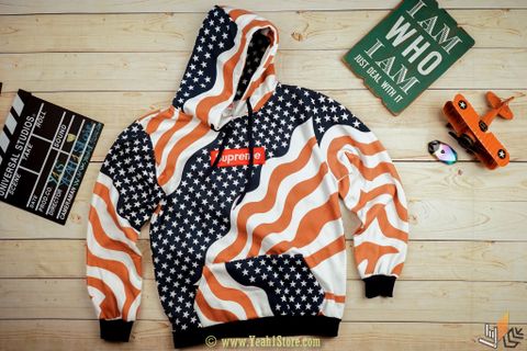  Hoodie USA Supreme 