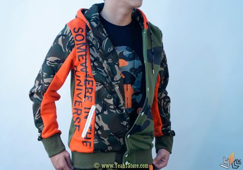  Jacket Baseball Bape X APUNVS Camo 