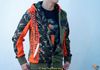 Jacket Baseball Bape X APUNVS Camo