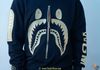 Bape Tee Full Zip Shark Sweater