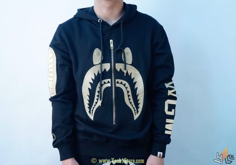  Hoodie Bape Full Zip Shark 