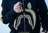 Hoodie Bape Full Zip Shark