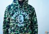 BAPE® X Undefeated ABC College Pullover Hoodie Green