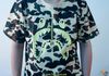 Bape Teen Shark Green Camo