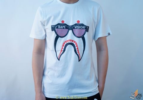  Bape Tee X-Ray Shark White 