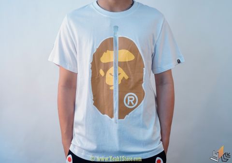  Bape Tee 2ND Ape Black / White 