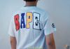 Bape Tee 2ND Ape Black / White