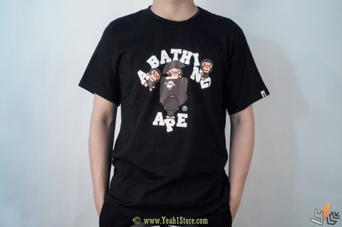  Bape Tee X Milo Aape Black / White 