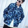 A BATHING APE® GRADATION CAMO MILITARY SHIRT JACKET MENS