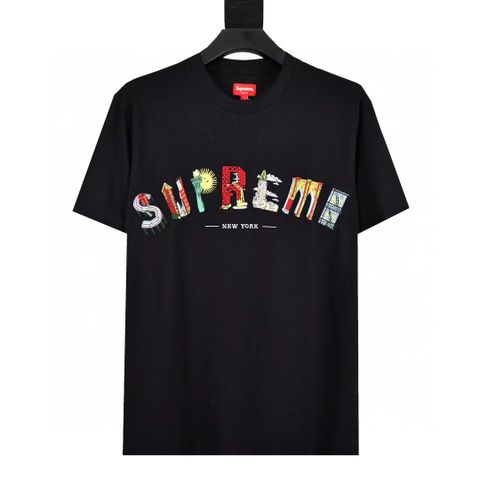  Supreme City Arc Tee Black/White (BEST VERSION) (HẾT HÀNG) 