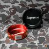 GẠT TÀN NHÔM SUPREME - BLACK/RED (HẾT HÀNG)