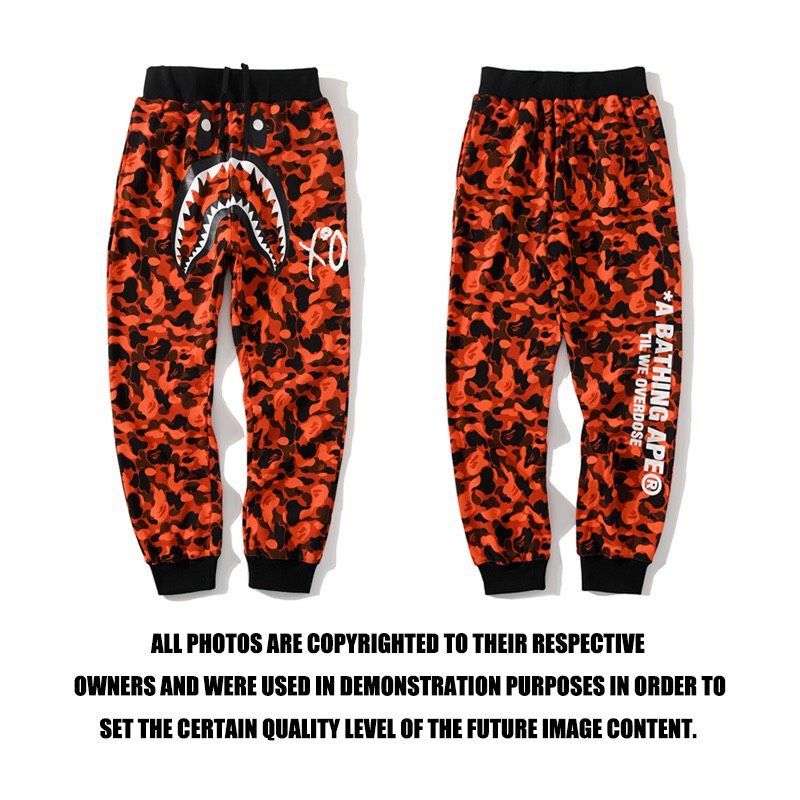 BAPE® x XO CAMO SHARK SLIM SWEATPANTS (HẾT HÀNG)