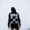 OFF WHITE IMPRESSIONISM DIAG STENCIL HOODIE BLACK/WHITE (HẾT HÀNG)