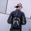 A BATHING APE® SHARK WGM BOMBER JACKET