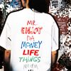 MEDM ( Mr Enjoy Da Money Things ) WHITE/ORANGE/BROWN TEE - 01 (HẾT HÀNG)