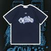 Off - White™ C/O Chicago Bulls T-shirt Navy/White/Light Blue (HẾT HÀNG)