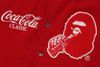 BAPE® x Coca-Cola Varsity Jacket Red
