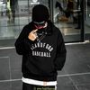 FEAR OF GOD FOG BASEBALL HOODIE BLACK (HẾT HÀNG)