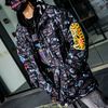 BAPE® Space Camo Shark M-65 Jacket Black