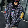 BAPE® Space Camo Shark M-65 Jacket Black