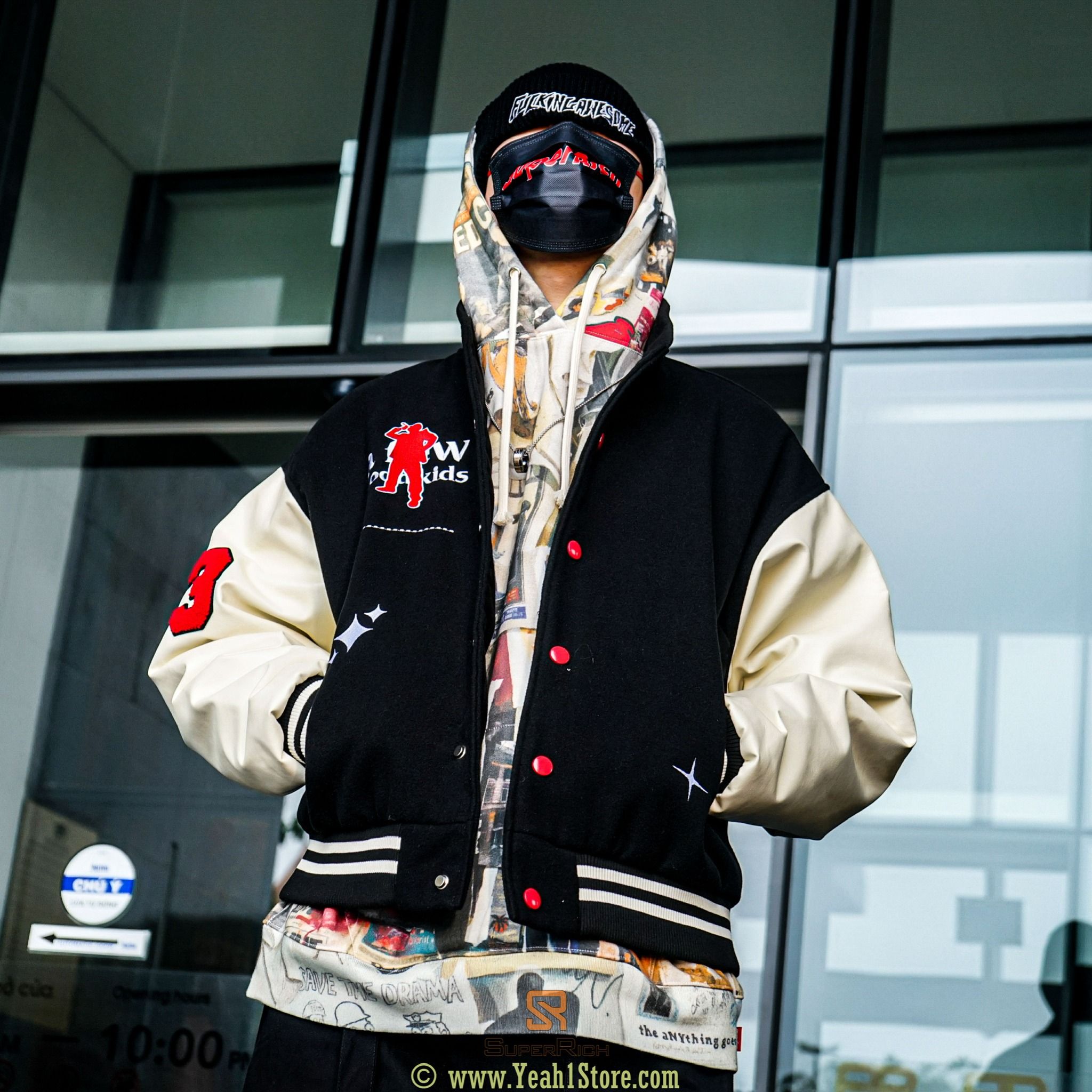 AFGK (FFF) VARSITY JACKET (BEST VERSION)  (HẾT HÀNG)