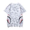 BAPE SPACE CAMO DOUBLE SHARK TEE (HẾT HÀNG)