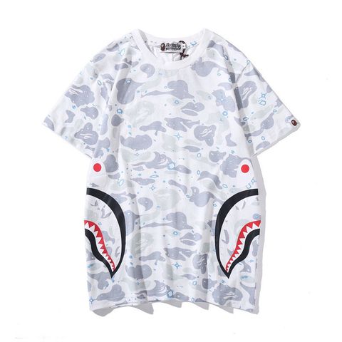  BAPE SPACE CAMO DOUBLE SHARK TEE (HẾT HÀNG) 