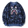 BAPE SWEATER CAMO SHARK WGM